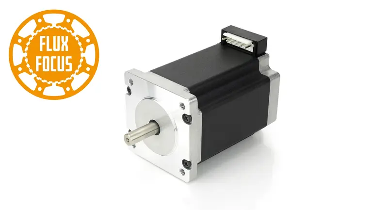 High-torque stepper motor. Size NEMA 24