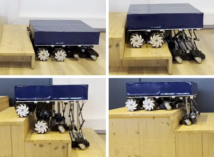 Nanotec Project Funding &ndash; Stair-Climbing Platform with Nanotec Gearboxes and Brakes