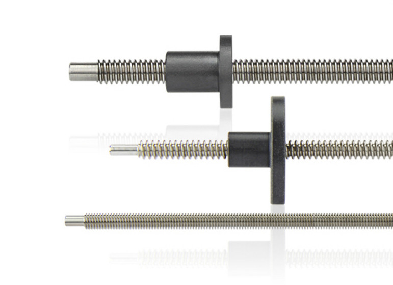 Screws and nuts for linear actuators