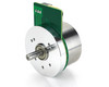 short external rotor motor with integrated encoder
