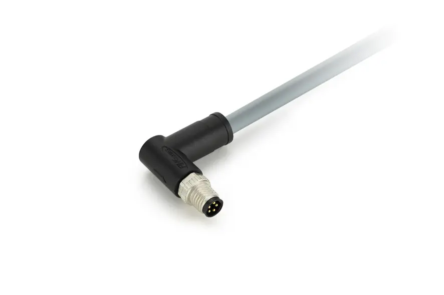 Connection Cable M8 CAN in/out Angled 5m | Nanotec