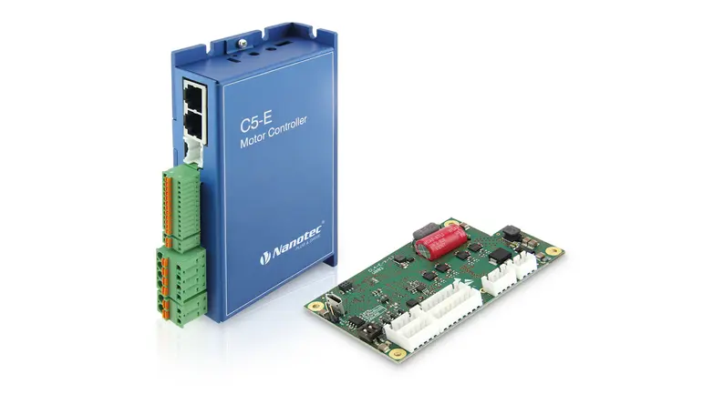 Programmable stepper motor controller and programmable BLDC motor controller for high performance. Many fieldbus options. Get a quote for series! 