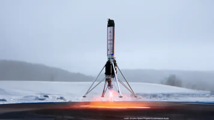 Launch of the reusable “Colibri” rocket with Nanotec LGA42 linear actuator