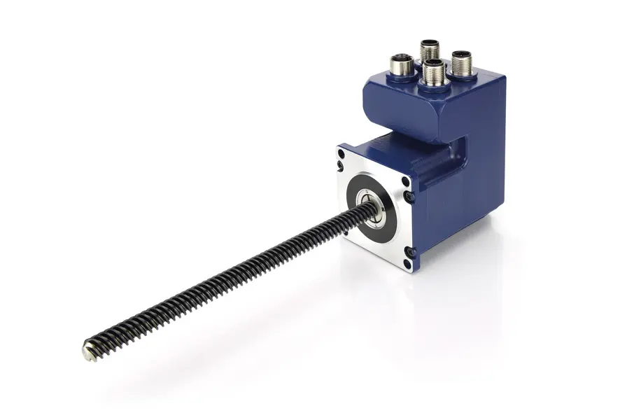 PSA56 - intelligent linear actuator with stepper motor ✓high resolution encoder ✓individually configurable ✓compact drive ✓robust design (IP65) &raquo; Get a quote!