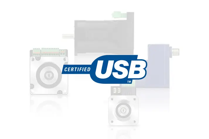 stepper & brushless dc motor with usb