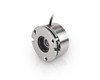 Spring-loaded brake for stepper motors and brushless dc motors