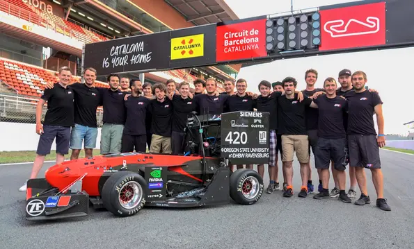 autonomes Lenksystem, autonomous steering system, DC-Motor