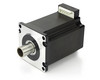 High torque! NEMA 23 hollow-shaft stepper motor with second shaft end and many options: Matching encoder and controller /drive. See also custom solutions.