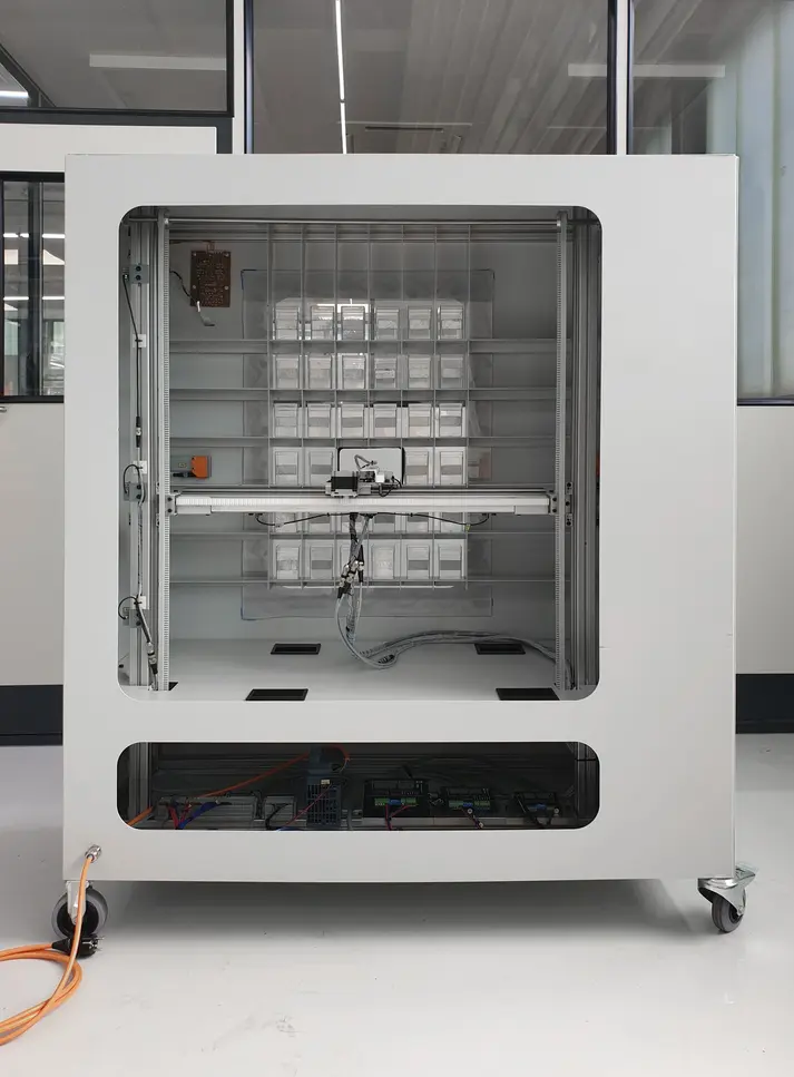 autonomes Lenksystem, autonomous steering system, DC-Motor