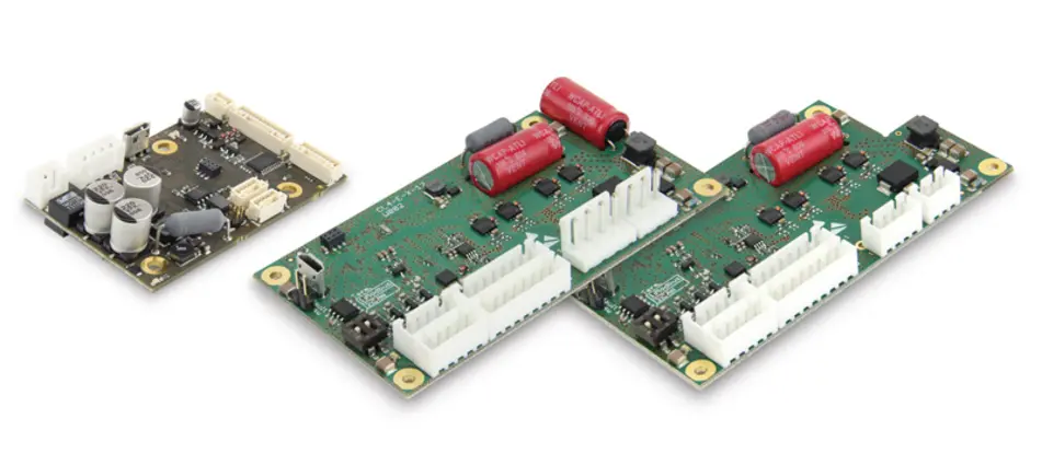 Space-saving motor controllers for medical laboratory equipment