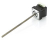 nema 14 external linear actuator mit rotating screw