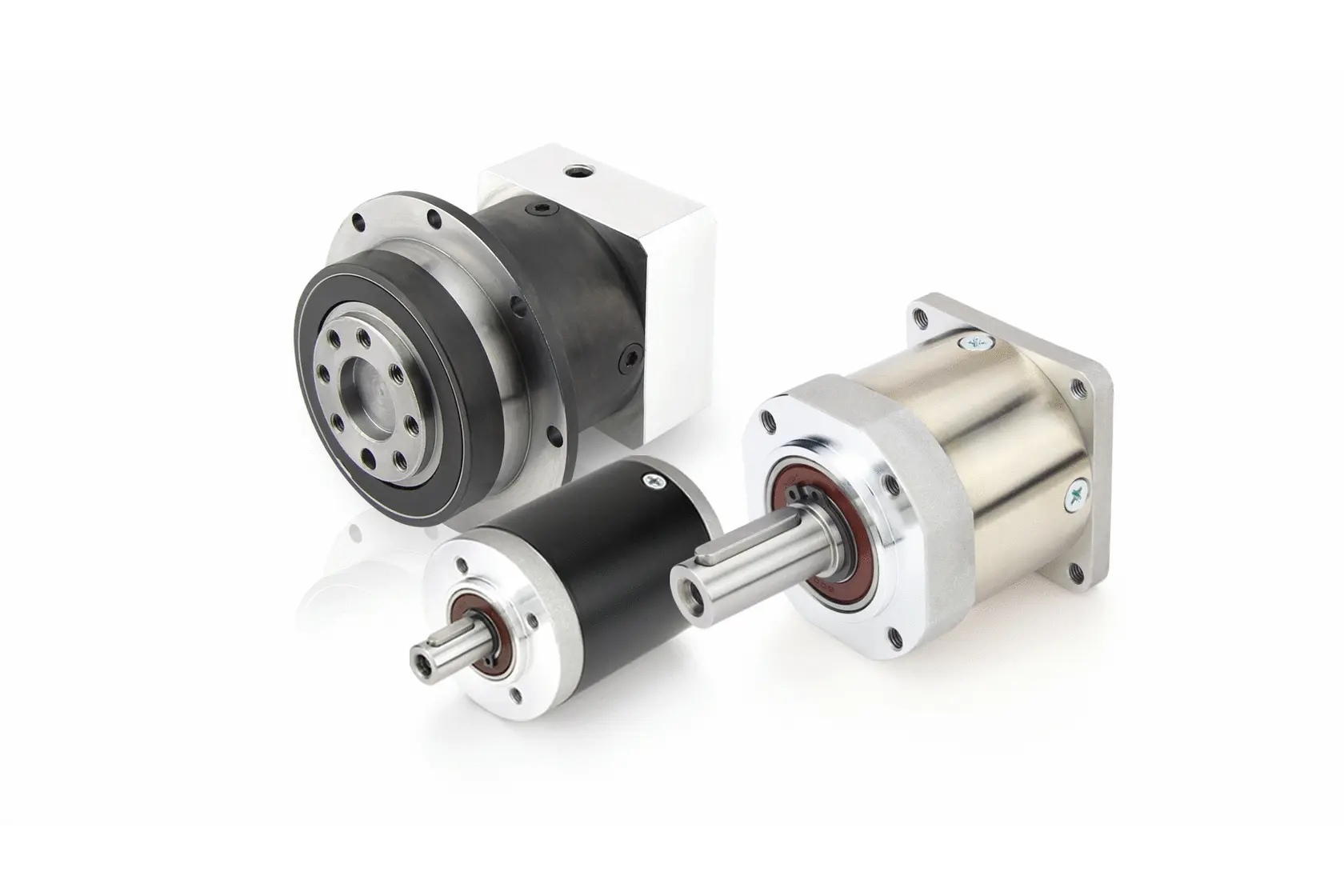 Planetary gearbox for stepper motor and BLDC motor from Nanotec: ✔triple meshing ✔very high torque ✔highest efficiency. → Learn more and get a quote now!