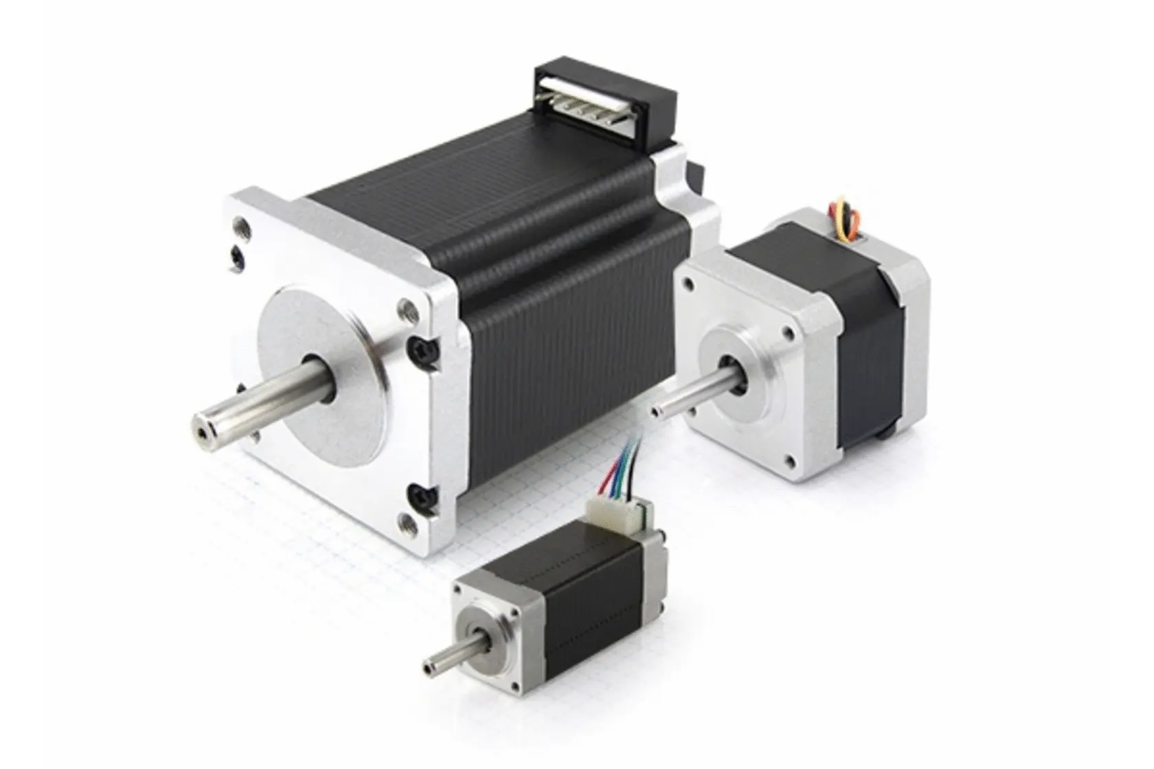 nema stepper motors with 14-110 mm flange