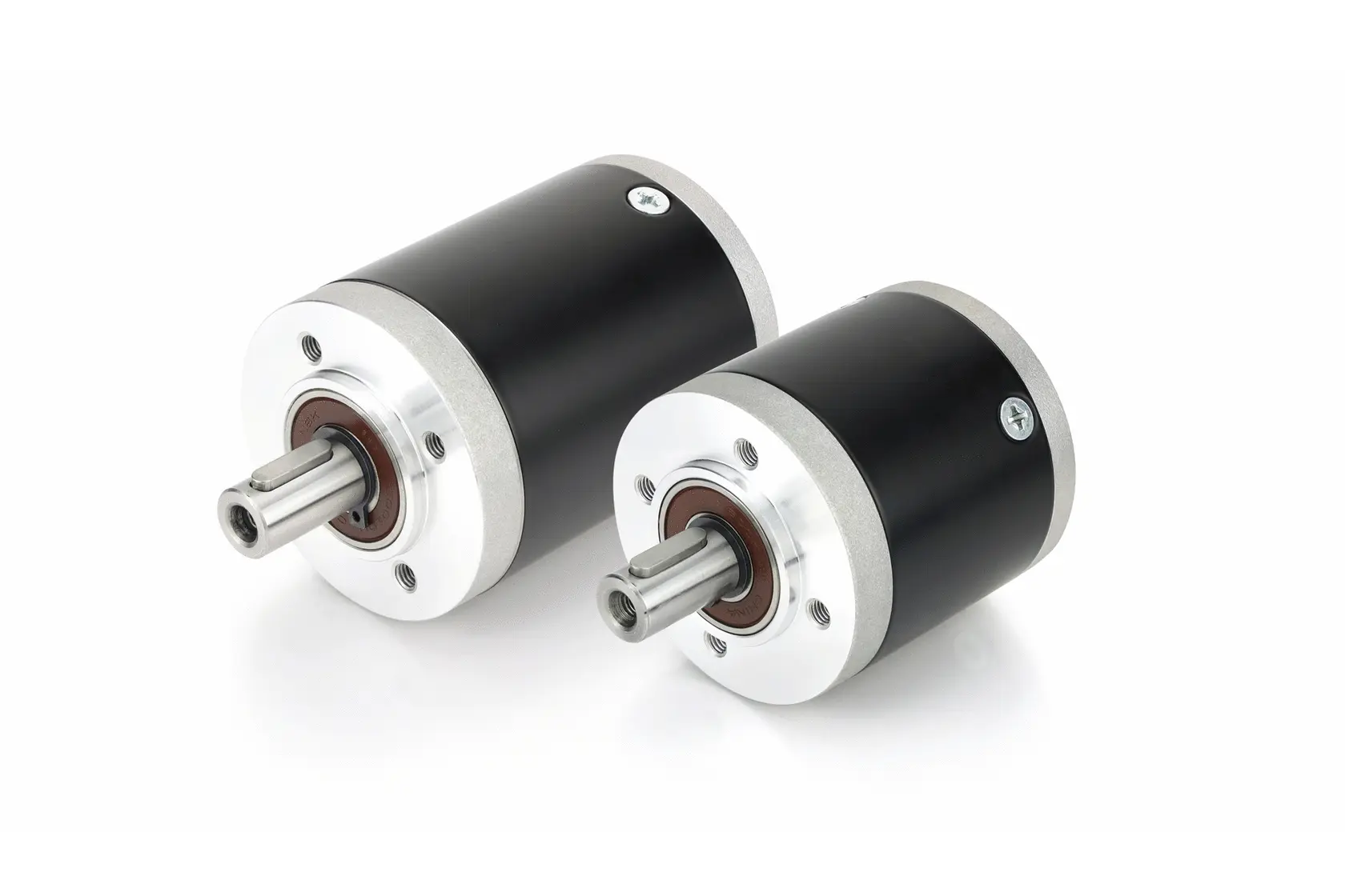 Quiet gearboxes for stepper motor and brushless dc motor. Low noise.